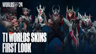 T1 Team Skins | World Championship 2024 - League of Legends