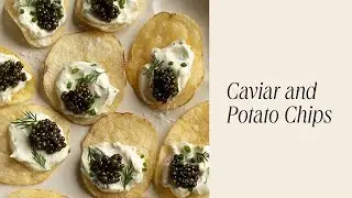Caviar and Potato Chips