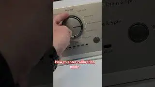 How to Enter Calibration Mode | Whirlpool & Maytag washer