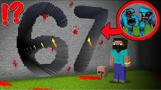 I Found the SCARY 67 Brainrot Tunnel in Minecraft 