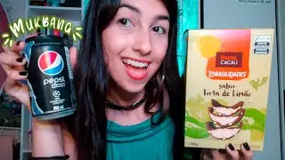 ASMR PROVANDO OVO DE PÁSCOA SABOR TORTA DE LIMÃO 🤤 | MUKBANG