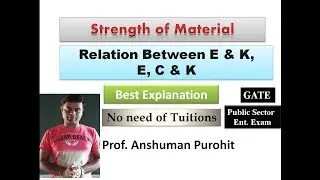 Relation between between Elastic Constant i.e. E & K, E, C & K