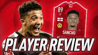 THE ENGLISH STAR! ⭐ 89 POTM SANCHO PLAYER REVIEW! - FIFA 20 Ultimate Team