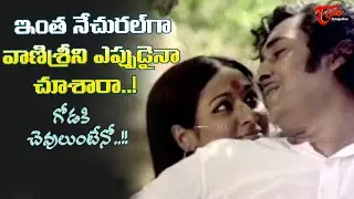Vanisri and Sridhar without MakeUp | Godaku Chevulunteno Song | Gorantha Depam | Old Telugu Songs