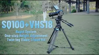 SIRUI SQ100 + VHS18 &ndash; Fluid fej &eacute;s tripod bemutat&oacute;