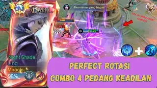 LING FASTHAND GAMEPLAY VS FULL COUNTER DRAFT TUTORIAL FULL PERFECT ROTASI - MOBILE LEGENDS