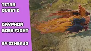 TITAN QUEST 2 ROGUE EARTH GRYPHON BOSS FIGHT WALKHTROUGH GAMEPLAY NO COMMENTARY