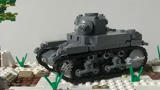 Lego Tank Review (M3 Stuart Tank) WWII