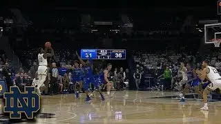 Notre Dame's T.J. Gibbs Beats Buzzer With A Deep 3