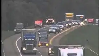 Minivan crash