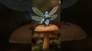 a tiny fantasy creature #ai #animals #fantasy #video  #shorts #youtubeshorts