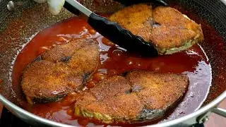 Приготовление рыбы таким простым способом делает ее вкусной и ароматной 😋