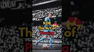 KDB The art of passing🎨 #soccer #football #debruyne #mancity #ronaldo #highlights