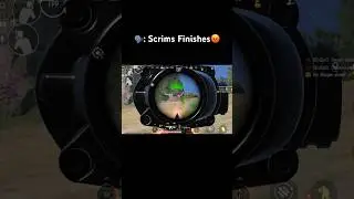 BGMI Scrims Finishes🔥Best 4x Sensitivity😡#scrims #custom #tournament #pubgmobile #bgis #rooms