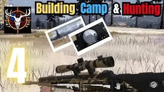 Building Camp and Hunting Adventure | American Marksman Gameplay 4 