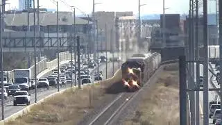 Train Runs Down the Middle of a Freeway! | Austin, TX
