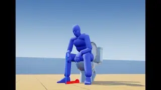 Sitting with Left or Right Rotation animation