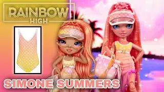 RAINBOW HIGH SIMONE SUMMERS PACIFIC COAST DOLL REVIEW