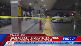 1 person dead in officer-involved shooting at St. Louis airport