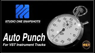 Auto Punch for VST Instruments - Studio One Pro 7 Snapshots