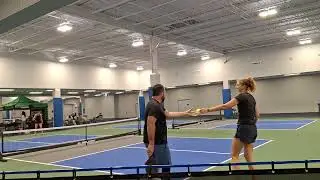 Southern Pickleball Championship Candy Cane Classic mixed doubles Ryan and Amy Game 7