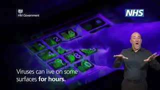 Coronavirus and using cash machines - BSL video (Public Health England)