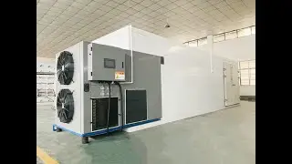 Hello River Brand Tray Type Industrial Heat Pump Tea Leaf Dryer Herb Vegetable Oven High Capacity