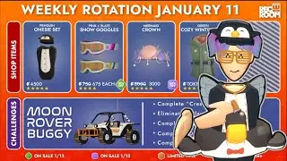 New Weekly Items in Rec Room 1/11/23