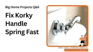 Korky Strongarm 6071 Spring Return Handle Fix