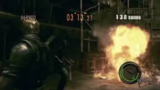 Resident Evil 5 PS4 The Mercenaries United Mines Solo 798k Wesker STARS