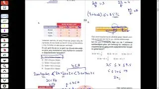 2021 - 2022  Eis TYT - 3 Kırmızı Seri Matematik Çözümleri - 1