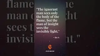 A Quote by Ibn Arabi | Stoic Mentor