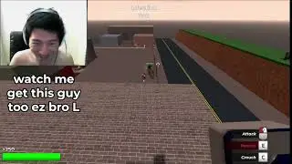 Angry Korean Gamer gets skeeted in Left 4 Blox