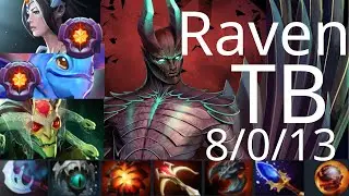 Raven Terrorblade vs Puck, Medusa, Dragon Knight - Fnatic vs TnC g4 Ti10 dota2
