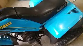 blue 1984 ytm225 DX start up and walk around