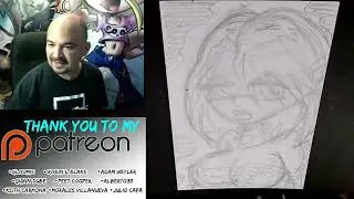 Friday Live Drawing Stream! Drawing The Succubus 
