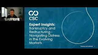 Bankruptcy and Restructuring: Navigating Distress in the Evolving Markets