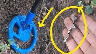 treasure hunting /i found rare metal with metal detector #rareitem #metaldetecting