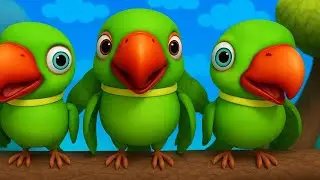 Main Tota Hare Rang Ka | Hindi Rhymes | मैं तोता मैं तोता | Hindi Rhymes For Kids | Baby Songs Hindi