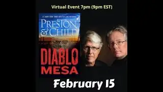 Preston & Child discuss Diablo Mesa