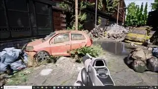 Post-Apocalyptic Environment | Test Environment for College Project - Unreal Engine 4