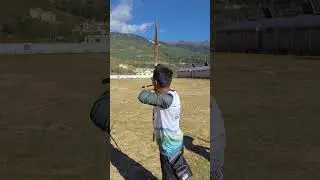 Archery practice at 50 metres target