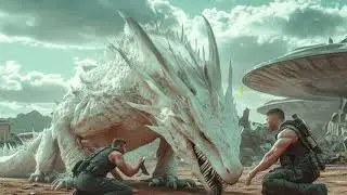 Poor army Veteran inherits a Despised Alien Albino dragon from an Alien King that speaks like human.