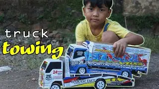 nambah lagi! koleksi truk towing proriders untuk dimas, buat gendong truk ditdim, bisa oleng juga