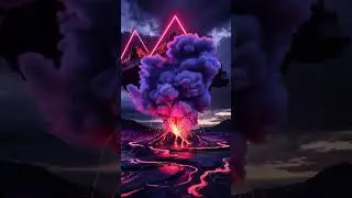 This Volcano Looks UNREAL! 🌋🔥 #epicnature