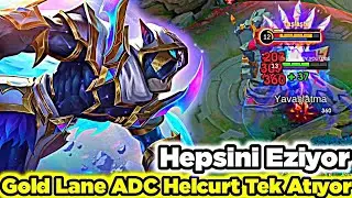 TiltSensey GOLD LANE ADC HELCURT KARŞISINA GELEN HER ADC’yi EZİYOR SÖVÜYORLAR Mobile Legends