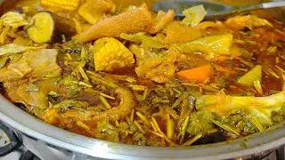 Sopa de Puya Salvadoreña 