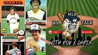 Former MLB Pitcher John D'Acquisto joins Us to talk about His playing days and His new book  📱