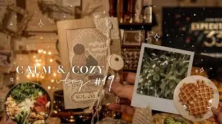 introvert days off ✩ journaling, comfy cooking, cozy gaming, flip-through ☾ hobby vlog #19