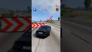 MooseTest with luxury cars? #automobile #beamngdrive #bmw #beamng #cars #racinggame #supra